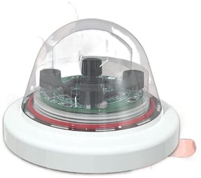 Weerstation - Neerslagmeter - Weersomstandigheden Monitoren - Draadloze Zonne-sensor - 5-in-1 Sensor - Zwart