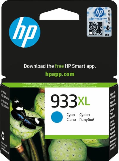 HP 933XL cyaan inktcartridge met hoge capaciteit - origineel