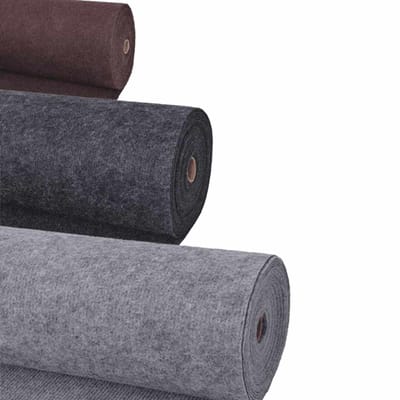 vidaXL - Tapijt - Effen - Groen - 1,2 - x - 12 - m - Polyester
