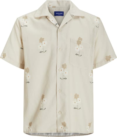 JACK&JONES - JORMATEO RESORT SHIRT SS LN STYD24 - Heren - Overhemden