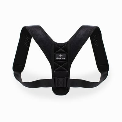 SHAPEVITAL Vital-Pro Postuur Corrector - Rugbrace voor Houding Correctie - Verstelbare Rugband - Schouderbrace - Voor Man & Vrouw - Onzichtbaar & Comfortabel