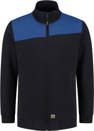 Tricorp 302014 Sweatvest Bicolor Naden - Marineblauw/Koningsblauw - S