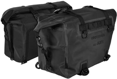 Fietstassen Set - Panniers Waterdicht - Fietsen Opbergen - Gelaste Naden - 32 Liter - Zwart