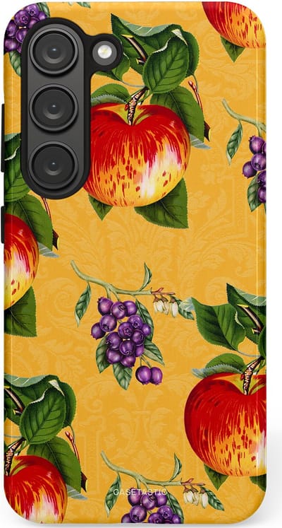 Casetastic Hoesje Geschikt voor Samsung S23 - Stijlvolle Beschermende Duo-layer Case - Picknick