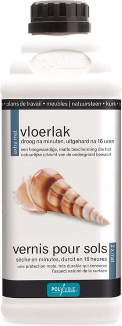Polyvine Vloervernis 2x mat 1 liter