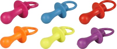 Flamingo Fopspeen Rubber - 12 cm