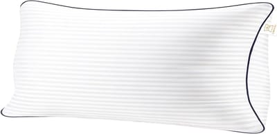 Sierkussen Inzetstuk - Decoratief Kussen - Woonkamer Decoratie - Ademende Microvezel - 14x36 Inch - Wit