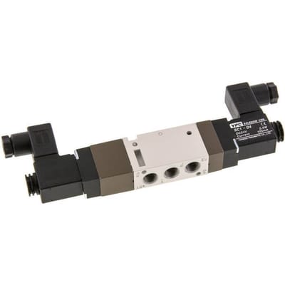 5/3 G1/8'' Middendruk Magneetventiel 24V AC 2-10bar/28-140psi YPC