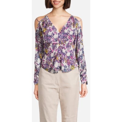 IRO Paris Jarne Blouse In Mixed Pink Maat: S | Blouses Outlet | Dames | Roze
