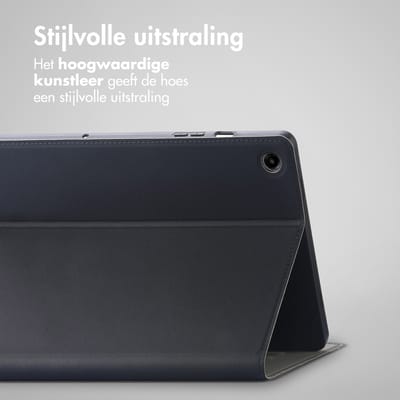 Accezz Tablet Hoes - Geschikt voor Samsung Galaxy Tab A9 Plus - Classic Tablet Case - Zwart
