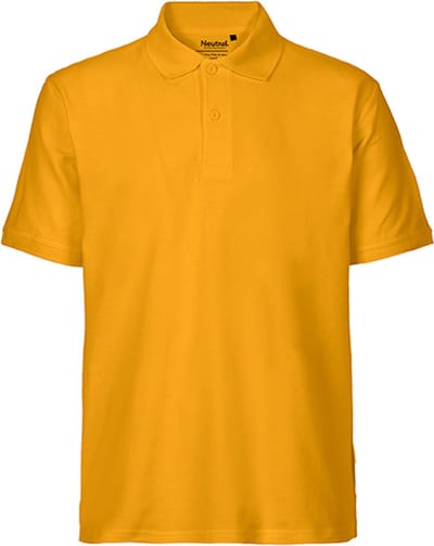 Men's Classic Polo met korte mouwen Yellow - XS