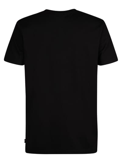 Petrol Industries - Heren Artwork T-shirt Dolphincrest - Zwart - Maat S