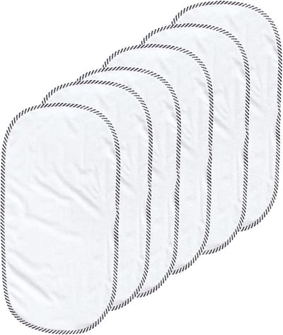 Dailygoods - Bamboo Rayon Waterdichte Verschoonmatten - Herbruikbare Set van 6
