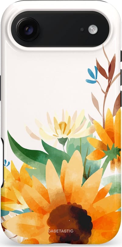 Casetastic hoesje geschikt voor Apple iPhone Air - MagSafe - Dubbellaagse bescherming - Stralend geel - Fashion Case - Wit Goud Beige Saliegroen