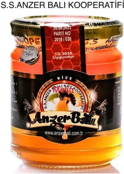 Anzer Bali (Anzer Honing) - 250g - S.S. Köy Kooperatifi