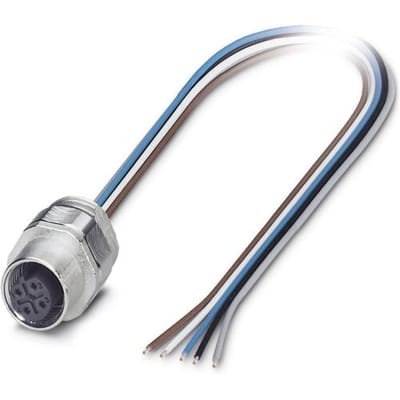 Phoenix Contact 1515044 Sensor/actuator inbouwconnector M12 Aantal polen (sensoren): 5 Bus, inbouw 0.50 m 1 stuk(s)