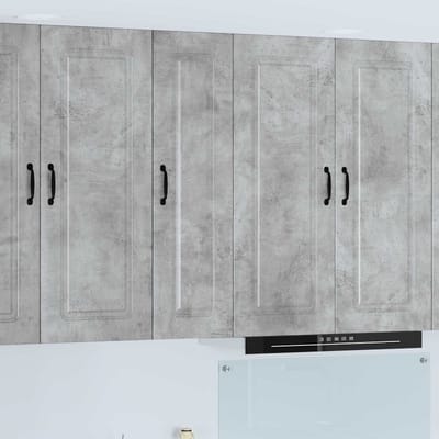 vidaXL - Vaatwasserpaneel - Kalmar - Beton - Grijs - 30 - x - 31 - x - 100 - cm