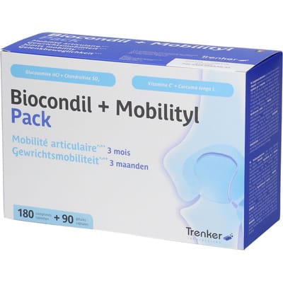 Biocondil + Mobilityl 180 Tabletten 90 Capsules DUO 180+90 Gecomprimeerde tabletten