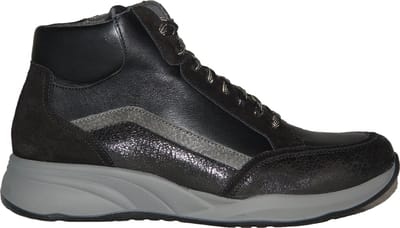 Durea 9811 Sneaker Zwart/Grijs H