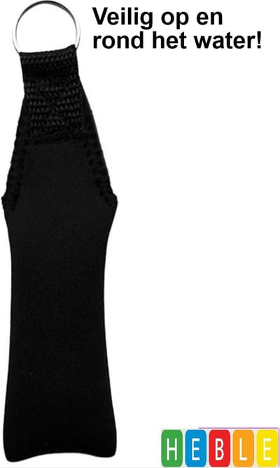 *** Handige Drijvende Sleutelhanger - Sleuteldrijver - Sleutelhangers Drijven - Neopreen - 14 cm - van Heble® ***
