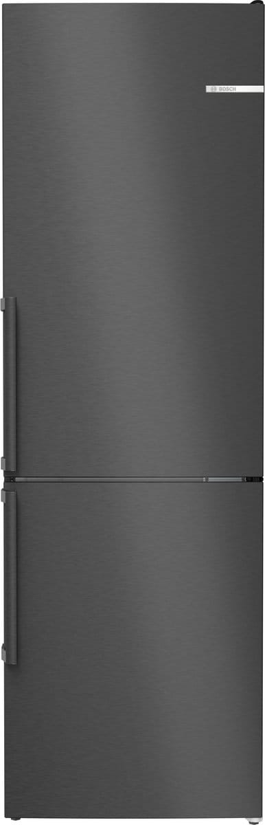 Bosch KGN36VXCT - Serie 4 - Vrijstaande koel-vriescombinatie - Zwart - Total No Frost; Nooit meer ontdooien - Zeer stil - VitaFresh - Energielabel C - VitaFresh XXL 0°C: houd etenswaren langer vers met extra ruime vershoudlades