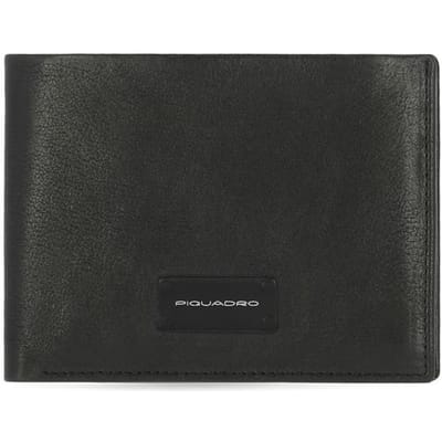 Portemonnees Man Piquadro pu5760apr-n Zwart