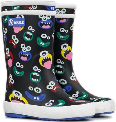 Aigle Lolly Pop-thema | Monsters - Regenlaarzen - Maat 25 - Multi