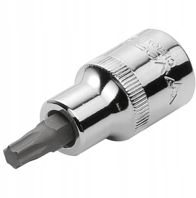 Voorstalen Torx bit Dopslag T50 x 55mm 1/2" CrV staal