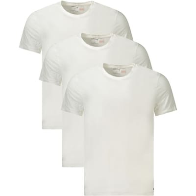 Calvin Klein 3-pack T-shirt met ronde hals - katoenen klassiekers - wit XXL