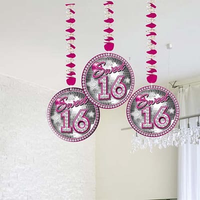 Folat - Sweet sixteen hangdecoratie