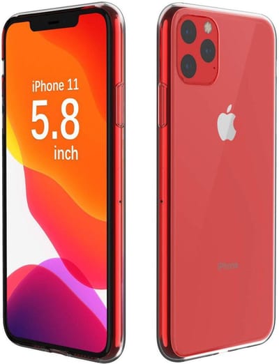 Transparant Dun TPU Hoesje Geschikt voor Apple iPhone 11 Pro | Back Cover | Lichtgewicht | Ultra Dun Hoesje | Flexibel | Zacht TPU | Doorzichtig