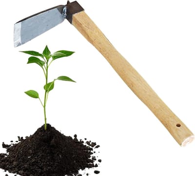 Hand Hark - Onkruid verwijderaar - Tuinonderhoud - Ergonomische grip - 38 cm - Metaal