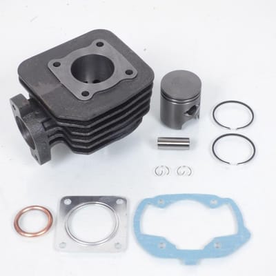 kit zuiger cilinder gietijzer teknix voor scooter peugeot 50 ludix one 2004 tot 2014 nieuw