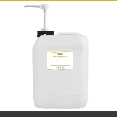 Bad & Douchegel - Sport - Transparant - 5 Liter - Cosmeya | Navullen.com Navullen Cosmeya.nl Ltr Met Pomp - Jerrycan - Navulling