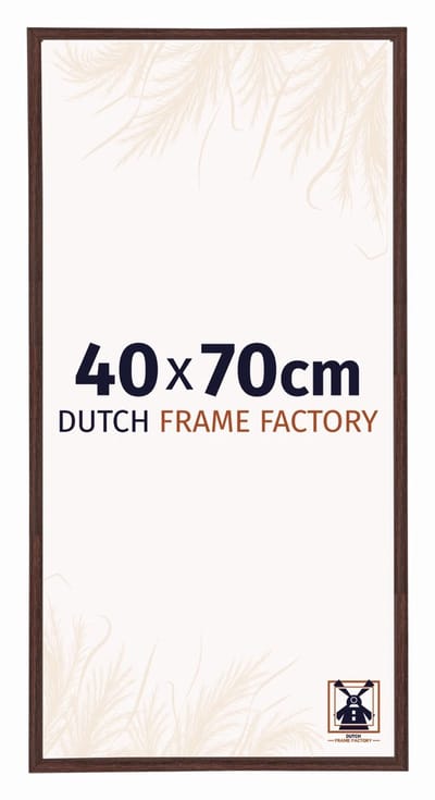 Fotolijst 40x70 cm - Kunststof - Bruin - Angers