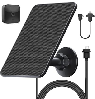 Zonnepaneel voor Buitencamera 4W - IP66 Waterdicht en Weerbestendig