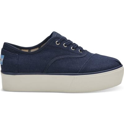 Toms Cordones Boardwalk - Maat 37 - Dames Sneakers - Navy