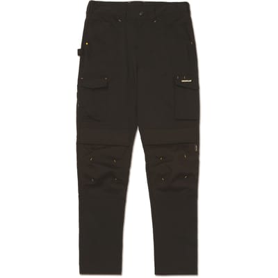 Caterpillar Nexus Kniezak Stretch Katoenen Zwarte Outdoor Broek voor Mannen