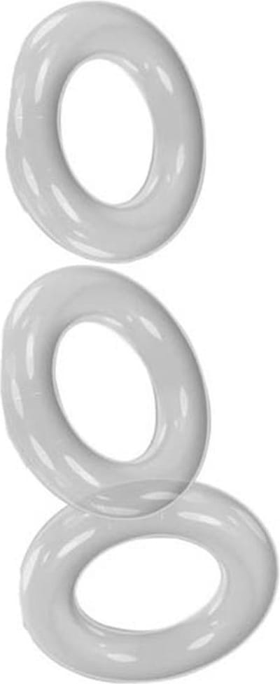 Oxballs - Willy - Cockring - 3 stuks - Transparant