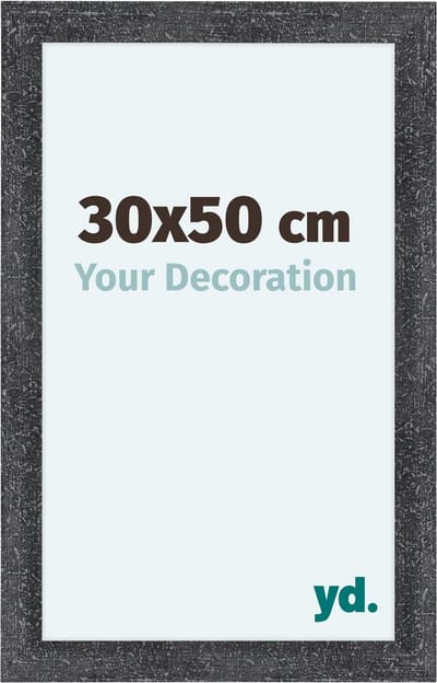Your Decoration - Fotolijst 30x50 cm - MDF - Grijs Geveegd - Como