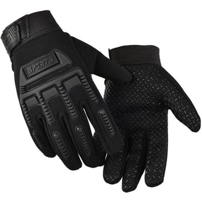 Tactische Handschoenen voor Kinderen 6-11 Jaar Jongens Buiten Fietsen Klimmen Vissen Antislip Volledige Vingerhandschoenen W18 For Kids 9-11 Years