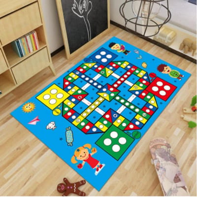 Cartoon Kinder Tapijt Slaapkamer Kinderkamer Bed Kleuterschool Vroeg Onderwijs Centrum Binnen Koelend Tapijt Vloermat Customized per square meter