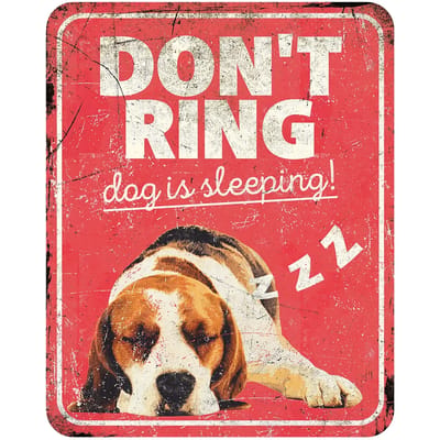 Waarschuwingsbord beagle nl D&D Home