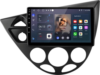 Junsun VI PRO Autoradio Geschikt voor Ford Focus MK1 （1998-2003） | Android 15 GPS Navigatie WIFI BT-5.0 RDS | 8Kern Carplay & Android Auto SWC DSP 6+128GB