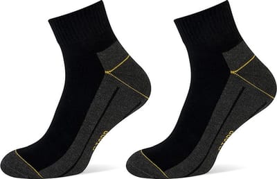 STAPP [yellow] - 4435 QUARTER Unisex - 2-Pack - Maat - 47/50 - Zwart