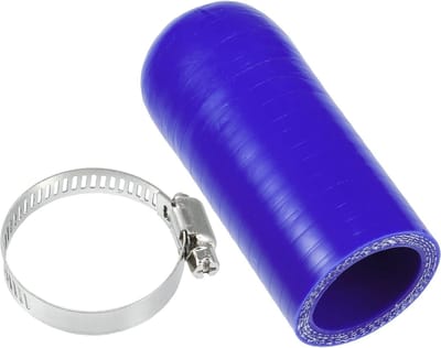 Universele 30mm Siliconen Plug voor Zuigslang met Klem - Ideaal voor Koeling van Motoren en Waterdoorvoer