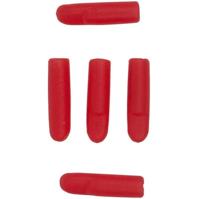 Vleesetende haak Fox Rage Predator Red Treble Hook Sleeves x Medium (x10)