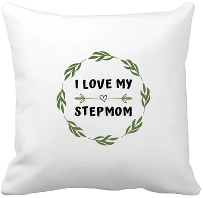 Akyol - i love my stepmom Kussen hoes - Mama - liefste stiefmoeder - moeder cadeautjes - moederdag - verjaardag - geschenk - kado - 40 bij 40 cm