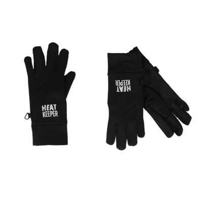 Heatkeeper - Thermo sporthandschoenen kinderen - Softshell - Zwart - 5/8 Jaar - 2-Paar