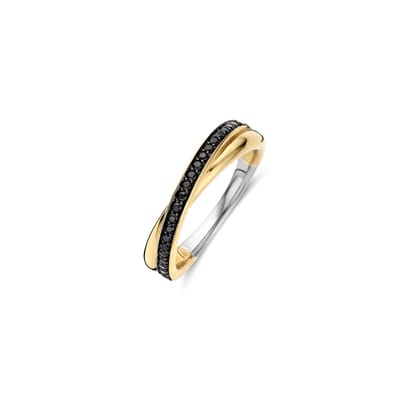 TI SENTO Dames Ring - 925 zilver - Blauw - Maat 17.25 mm / maat 54 - 1953BY